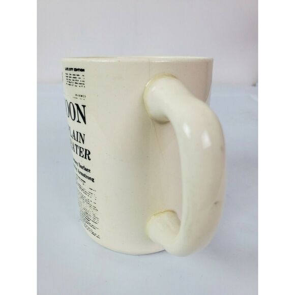 Apollo 11 Men Walk Moon July 1969 NY Times Newspaper‎ Commemorative Mug - Picture 4 of 7